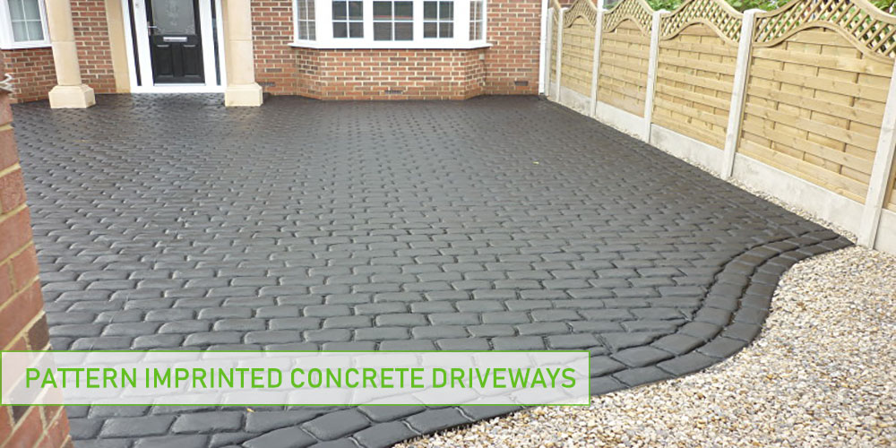 Pattern Imprinted Concrete Driveways Driveway Uk - Pressed Concrete Patio Cost Uk